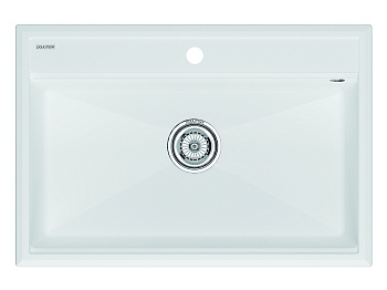 Кухонная мойка Paulmark STEPIA 80 PM117551-WH 75х51 цвет белый